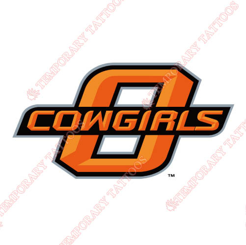 Oklahoma State Cowboys Customize Temporary Tattoos Stickers NO.5770